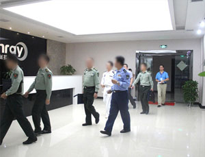 中國人民解放軍總后勤部領導一行蒞臨泰瑞醫(yī)療考察